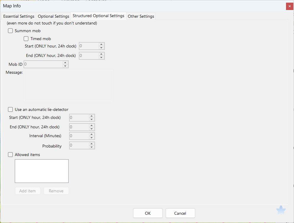 楓之谷私服架設教學網站 HaCreator_Map Info_Structured Optional Settings