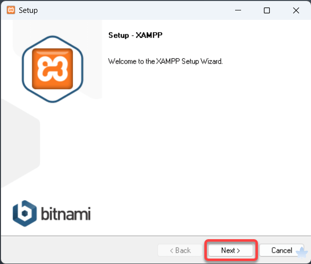安裝需要用到的軟體 - 安裝 XAMPP - Step 2