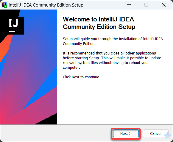 安裝需要用到的軟體 - 安裝 IntelliJ - Step 1
