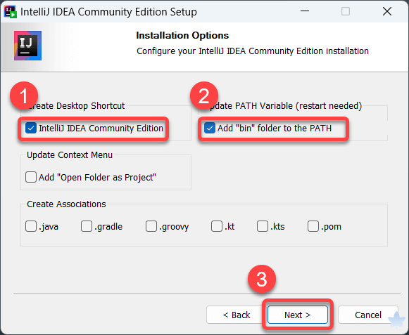 安裝需要用到的軟體 - 安裝 IntelliJ - Step 3