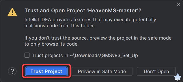 開始架設 - 第三步 設定 IntelliJ 開啟端口 - Step 4