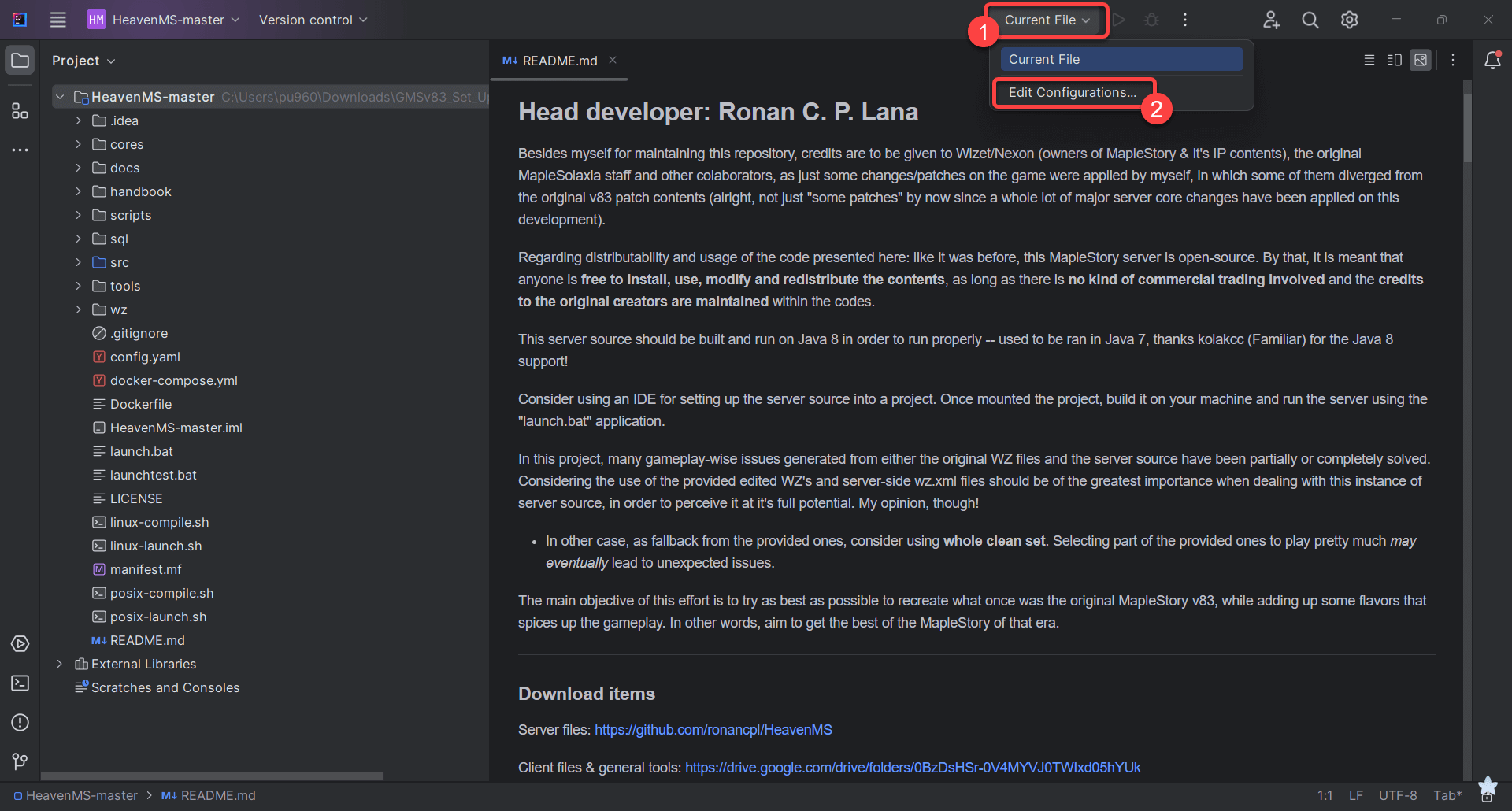 開始架設 - 第三步 設定 IntelliJ 開啟端口 - Step 12